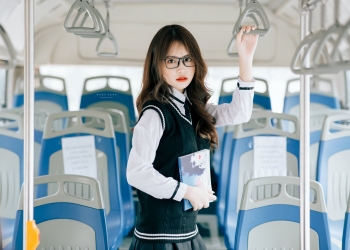 Hot girl Học viện Báo chí và Tuyên truyền đẹp hút hồn dân mạng ngày trở lại giảng đường