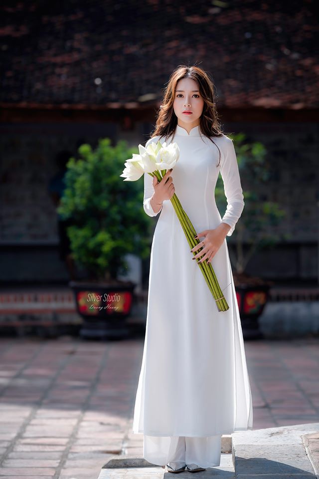Thiếu Nữ Việt đẹp Dịu Dàng Trong Tà áo Dài Thướt Tha