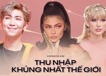 100 ngôi sao thu nhập cao nhất thế giới 2020: Taylor Swift không bằng số hàng chục của Kylie Jenner, BTS bất ngờ lọt top